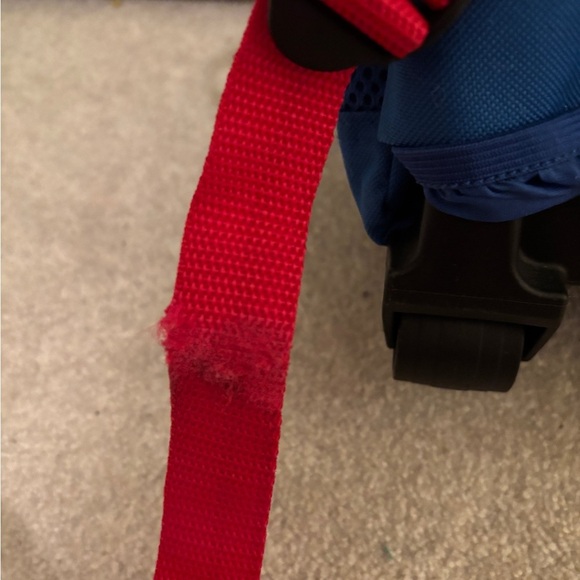 Yodo Shark Backpack Blue and Red - Picture 9 of 10